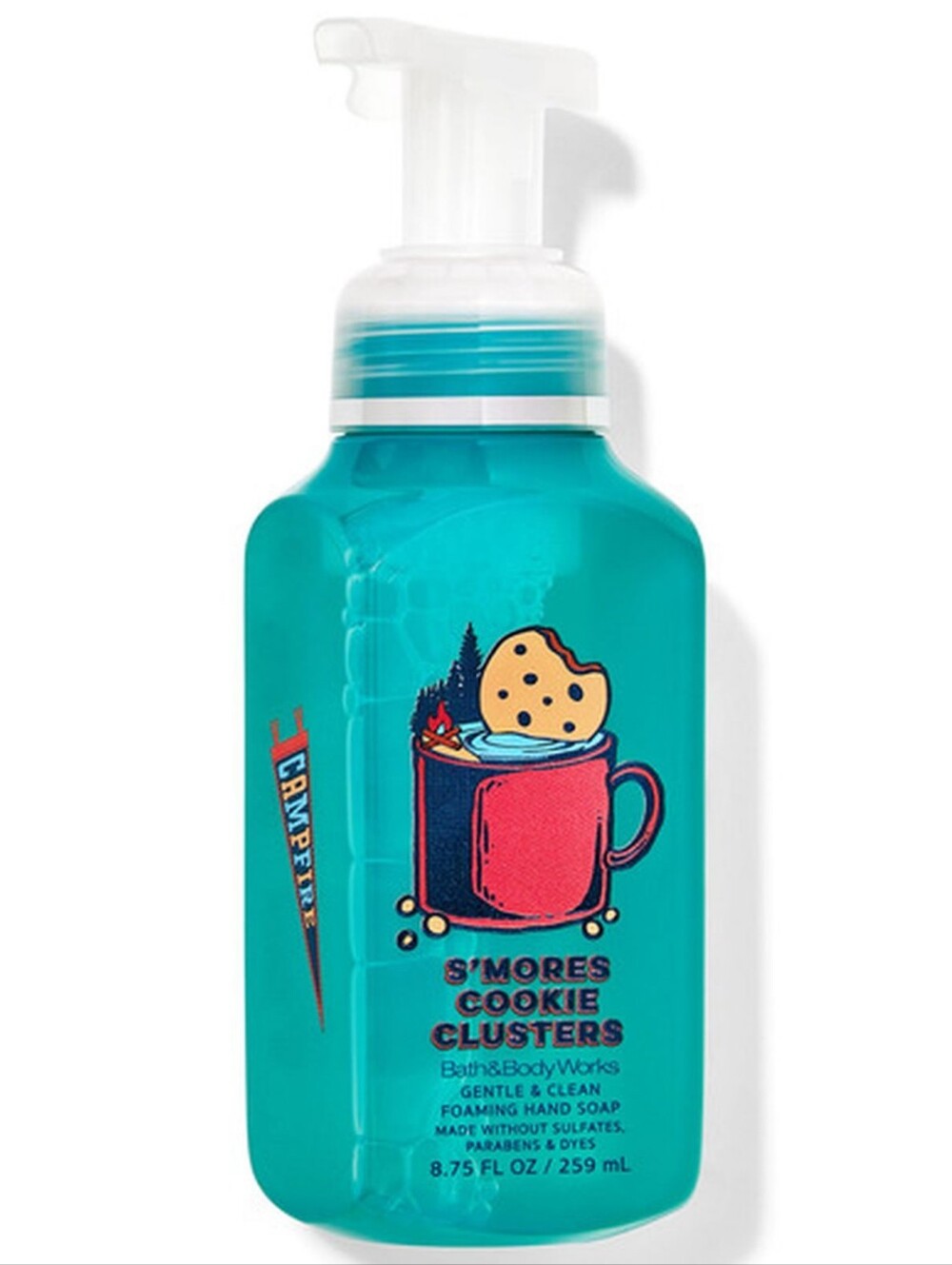 Bath & Body Works Kids S'mores Cookie Clusters Gentle Foaming Hand Soap New RARE